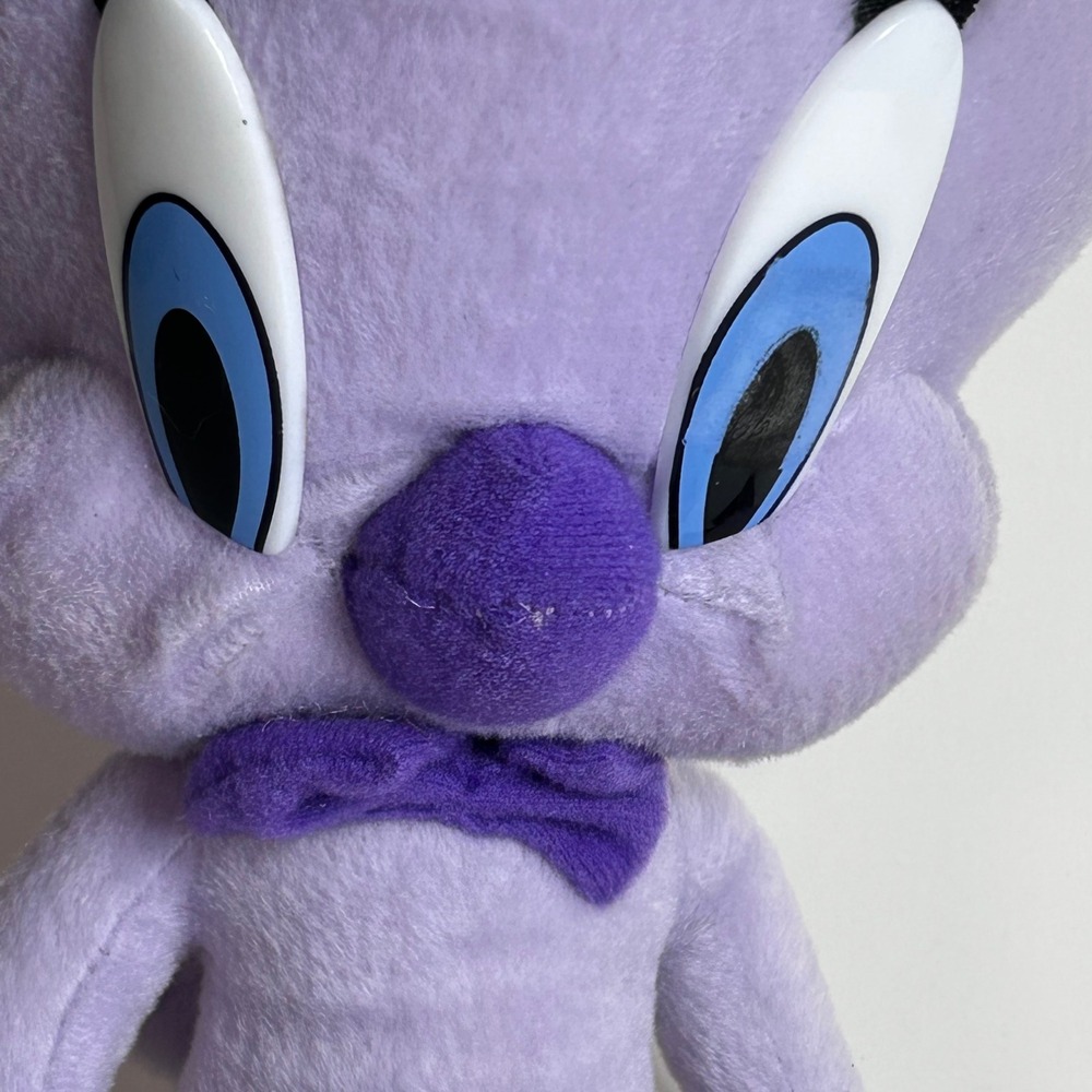 Nanco Looney Tunes Tweety Bird Purple Plush Bow Tie Stuffed Animal 12" WB s06 - Picture 2 of 10